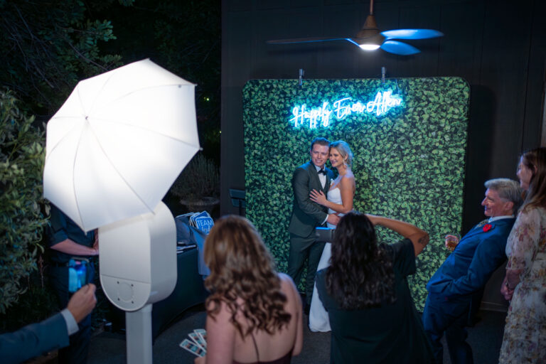 Nick Savanna Allen Ethereal Gardens Photo Booth Neon Sign